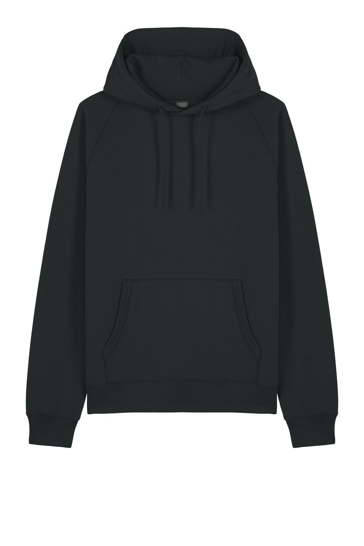 Stanley/Stella Striker Recycled Pullover Hoodie — SXU027 — Black flat front
