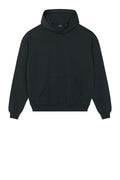 Stanley/Stella Cooper Dry Organic French Terry Pullover Hoodie — SXU028 — Black flat front