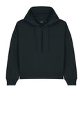 Stanley/Stella Women's Stella Nora Organic Pullover Hoodie — SXW035 — Black flat front