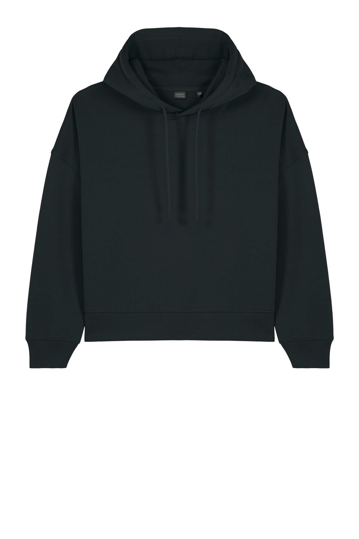 Stanley/Stella Women's Stella Nora Organic Pullover Hoodie — SXW035 — Black flat front